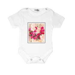 Carra Chanelflowers бебешко боди